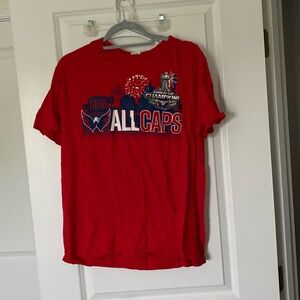 CAPS Stanley Cup t-shirt